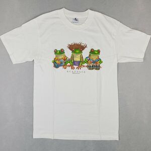 Acapulco Mexico Frogs Beach Band‎ Adult T-Shirt Medium White Vacation